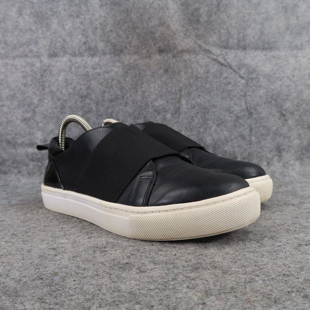 Steve Madden Shoes Womens 7 Sneaker Slip On Casual Black Classic Fashion Comfort